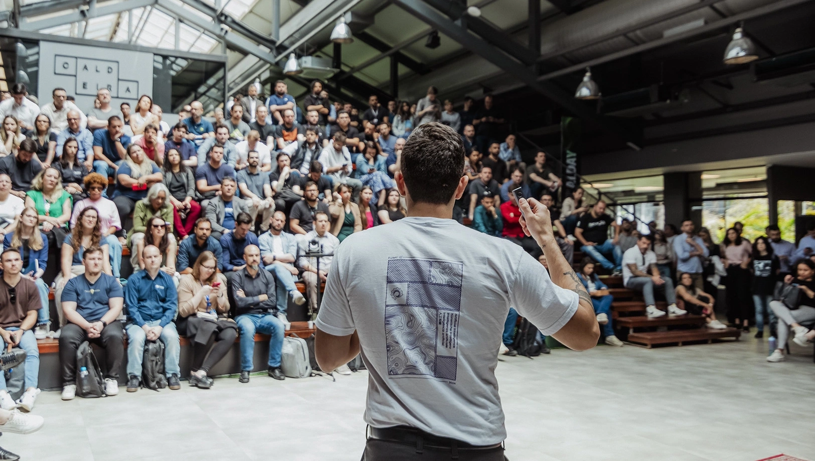 PureAI speaking at the Caldeira Institute